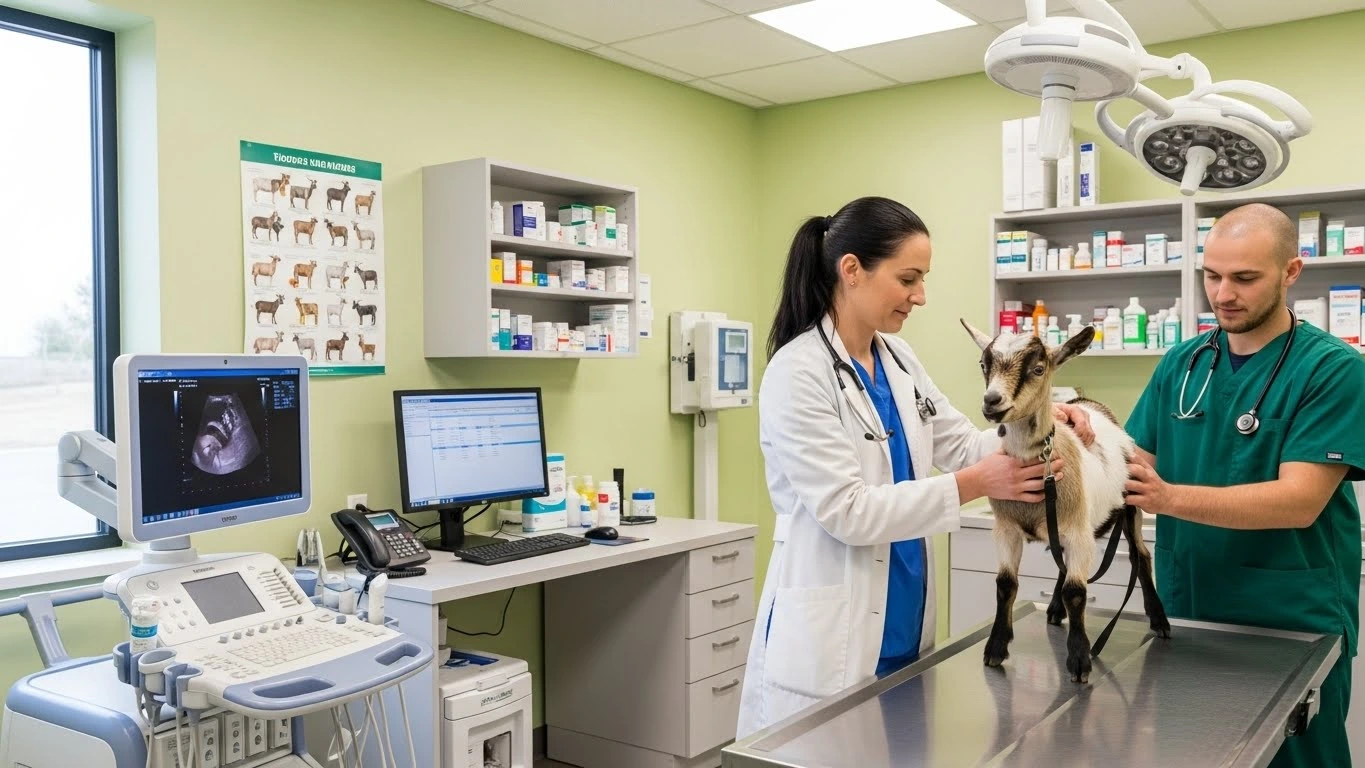 Goat farming - Veterinary care and health management