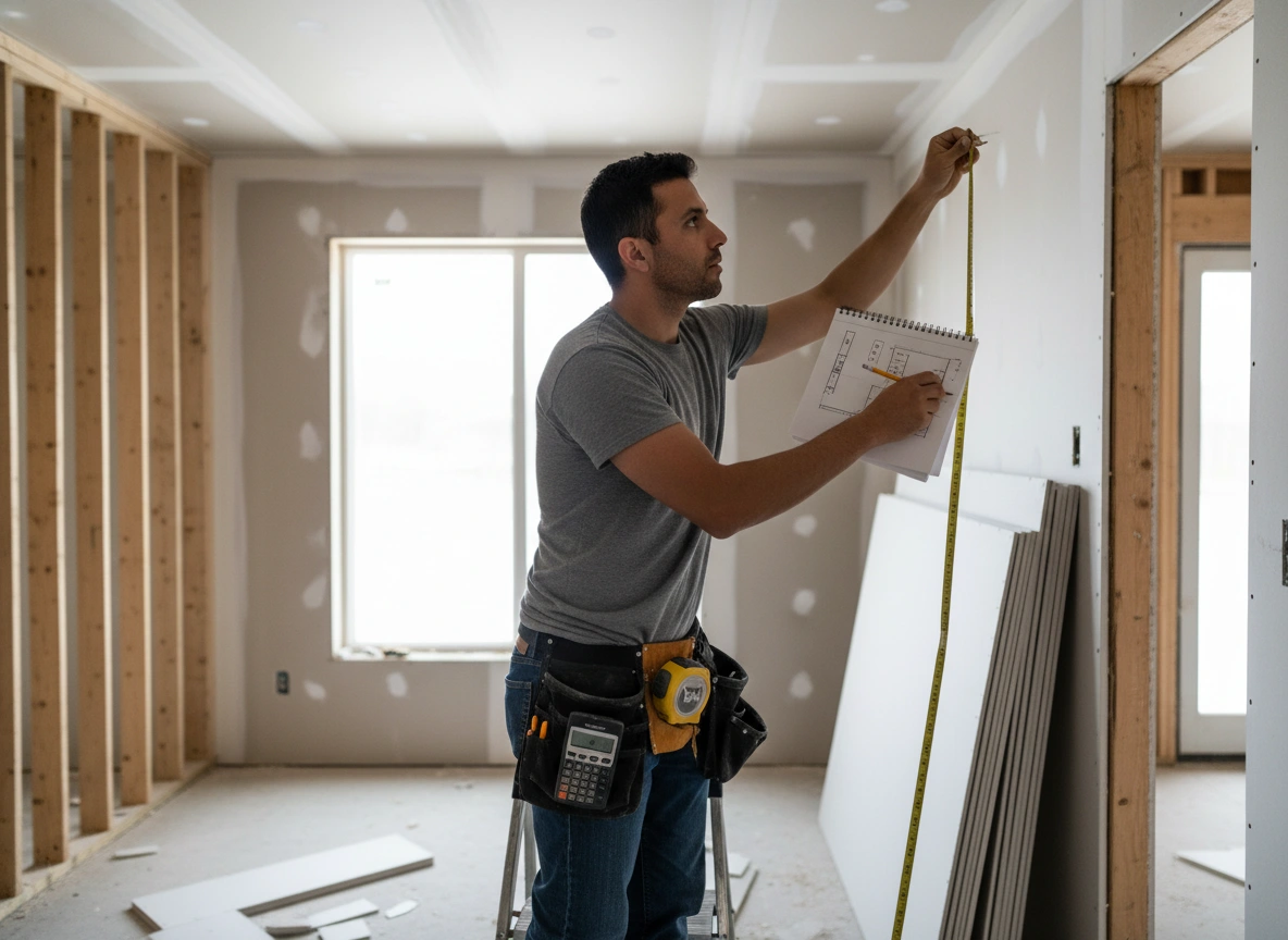 Drywall Calculator 3 Drywall Calculator - Measuring Techniques