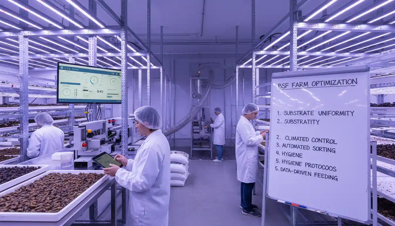 Best practices for successful Black Soldier Fly farming operations and management