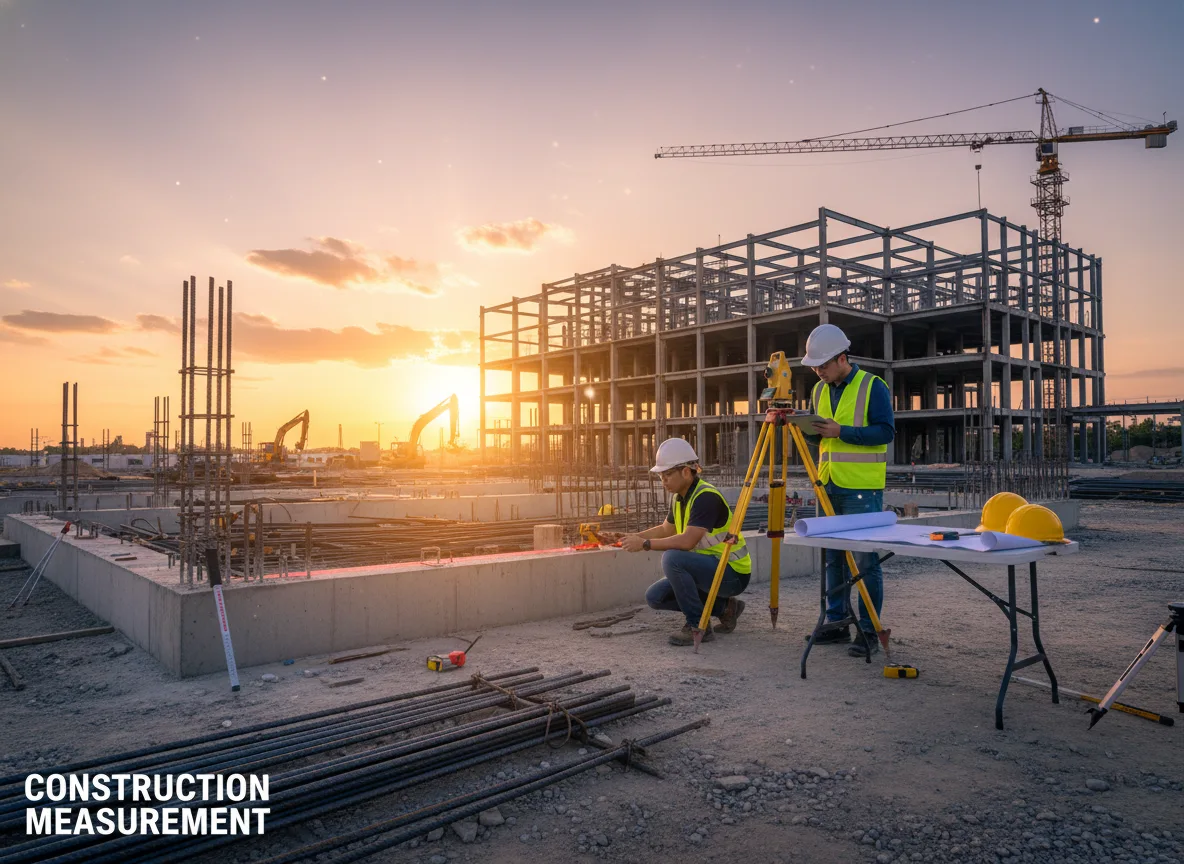 Volume measurement tool - Construction materials