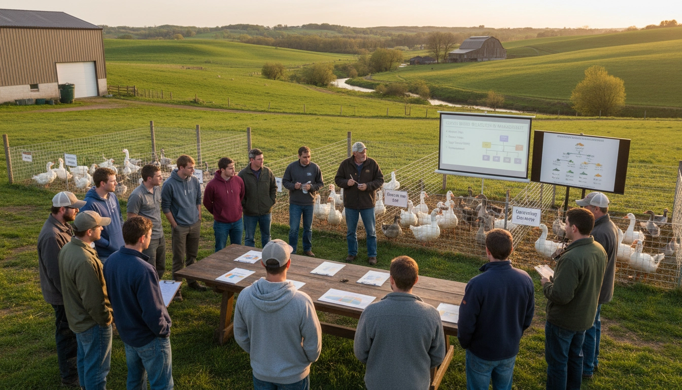 Goose Farming 2 Goose Farming breed selection and management practices