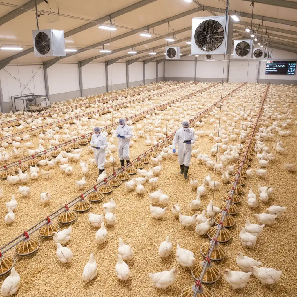 Broiler Farming 3 Poultry production monitoring and data analysis for optimization
