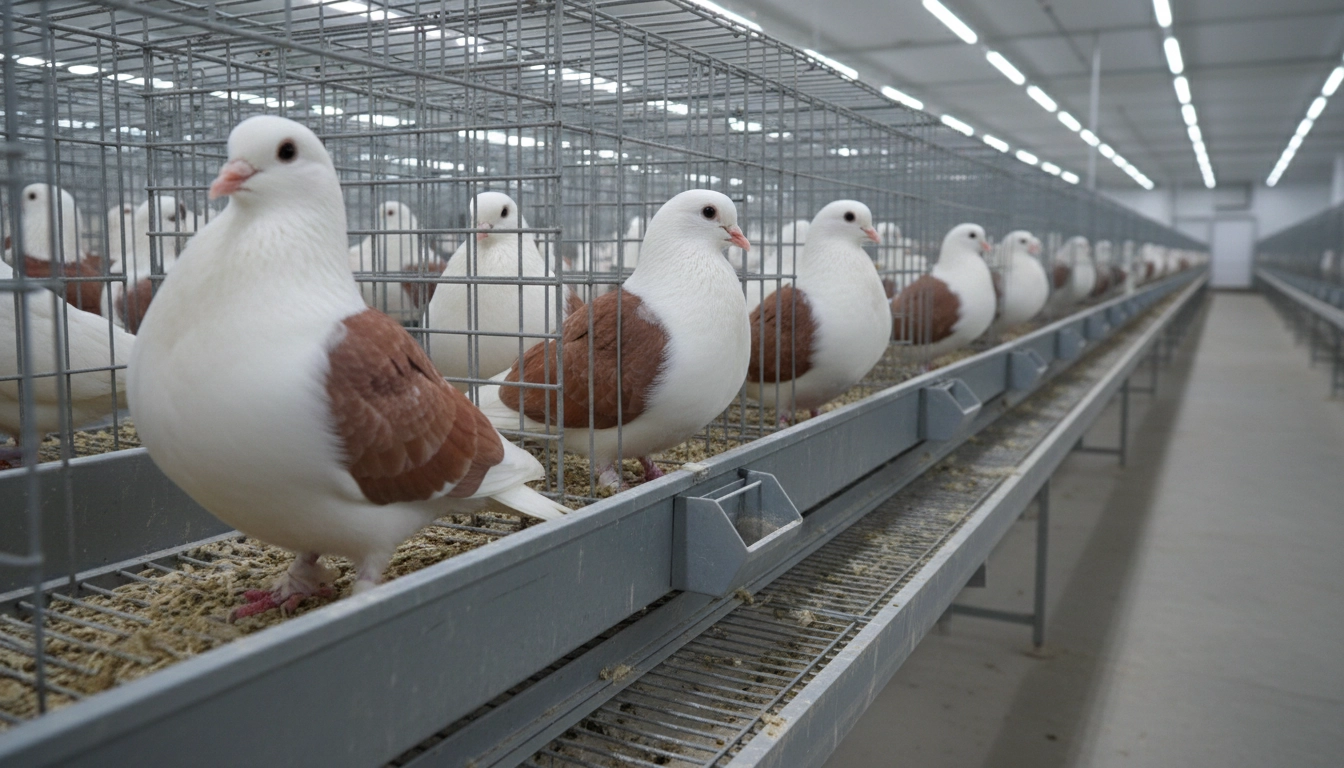 Pigeon Farming 4 Healthy pigeon breeds commonly used in commercial operations