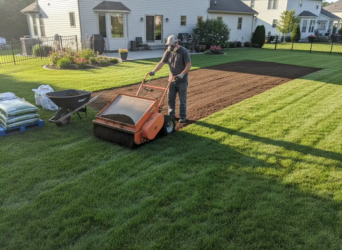 Soil Calculator 3 Soil Calculator - Lawn soil application