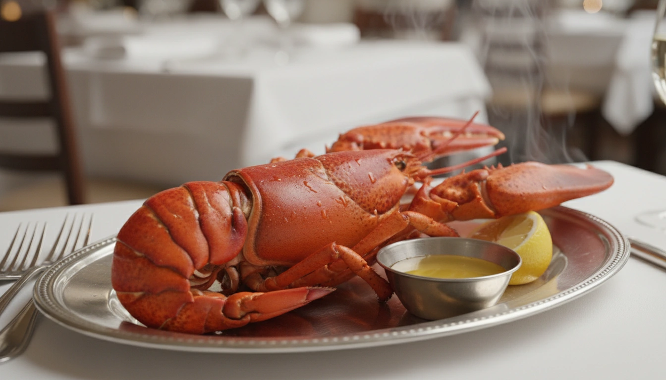 Lobster farming in aquaculture tanks showing water management system