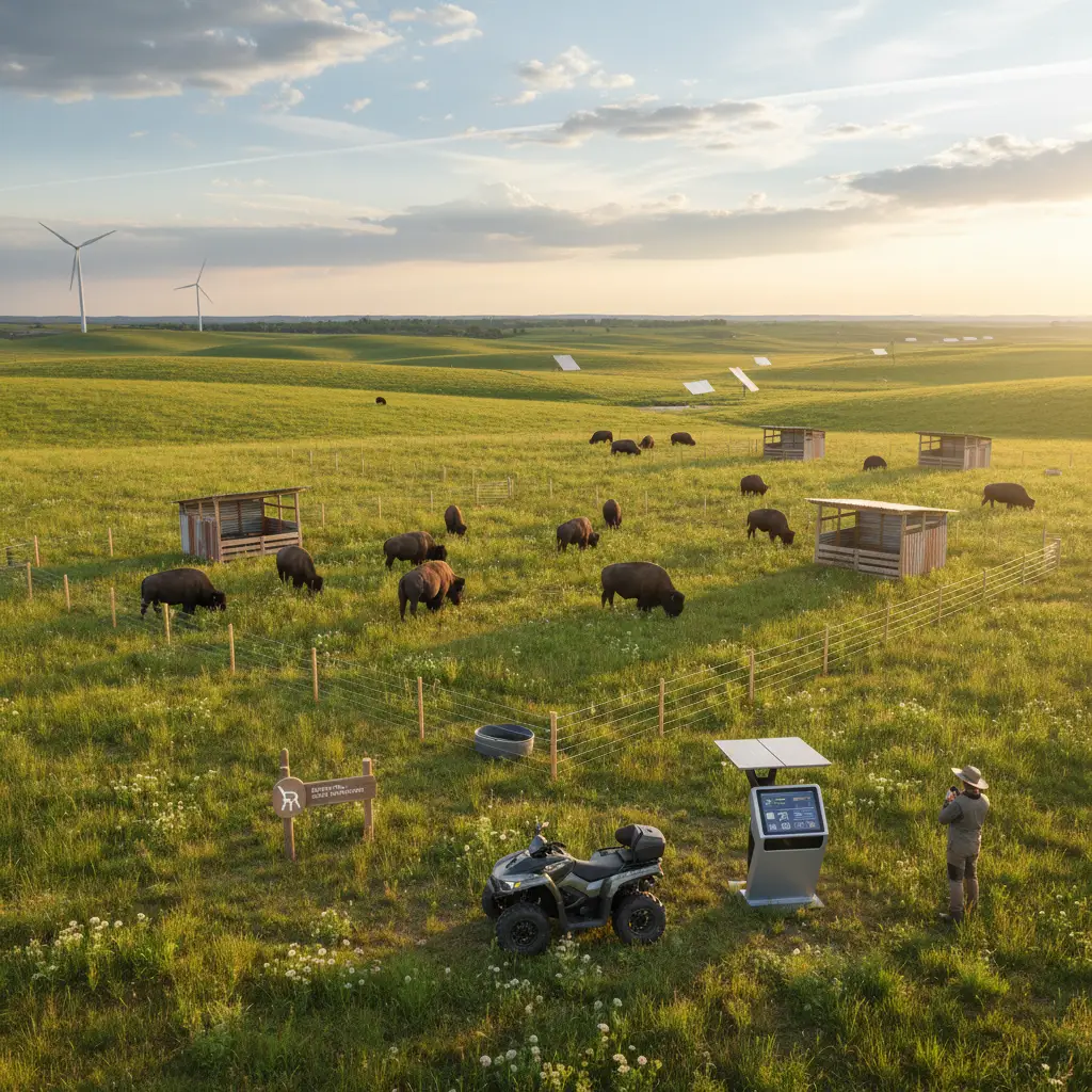 Buffalo Farming - Sustainable pasture management