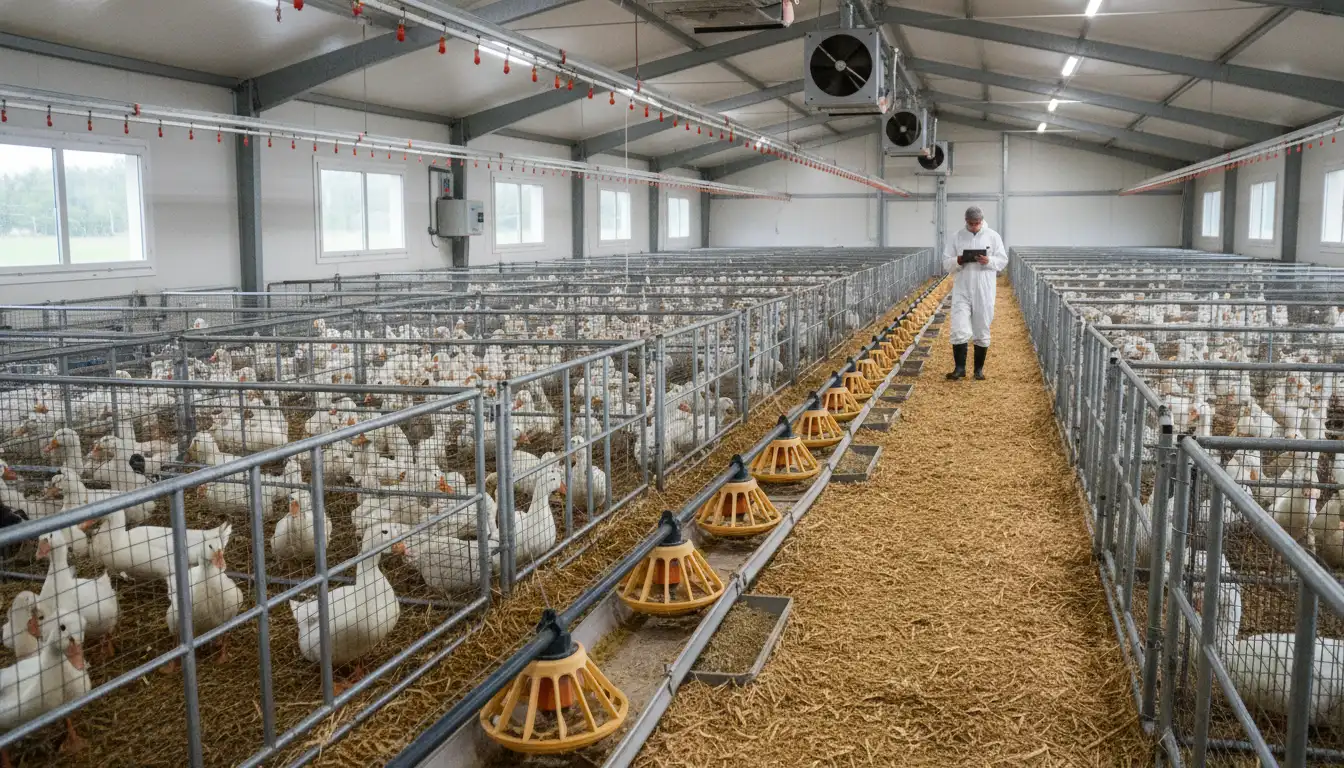 Duck Farming 3 Economic analysis chart showing duck farming profitability trends and growth projections