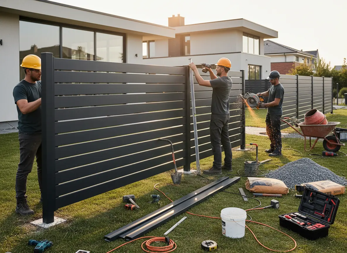 Fence Calculator 3 Fence construction with tools