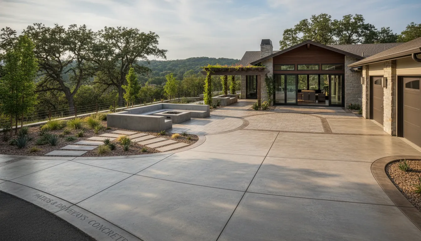 Concrete Slab Calculator 3 Concrete patio and outdoor living space