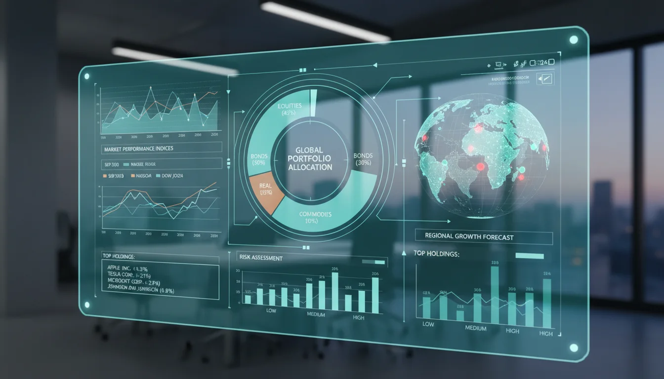 Return on Investment Calculator analysis dashboard showing investment growth and financial metrics