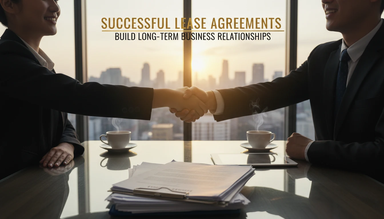 Lease Calculator 3 Handshake between businesspeople symbolizing successful lease agreement